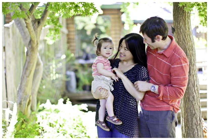 Spencer, Lisa and Harper | Los Altos Family Portraits