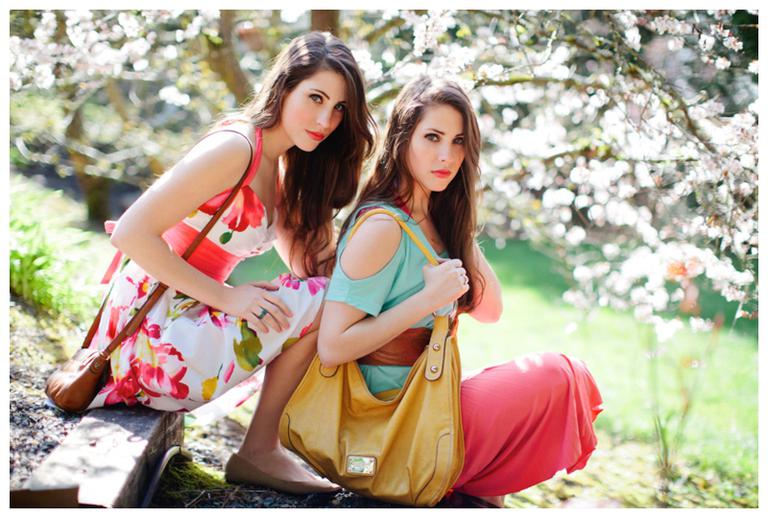 Spring Twins | Portland Fashion Photography