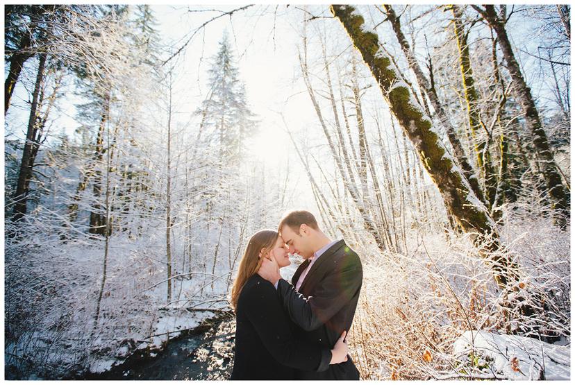 Megan and Kyle | Mt. Hood Engagement Pictures
