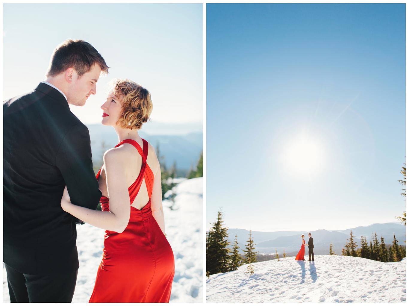 Audrey and Joe | Mt. Hood Engagement Photos