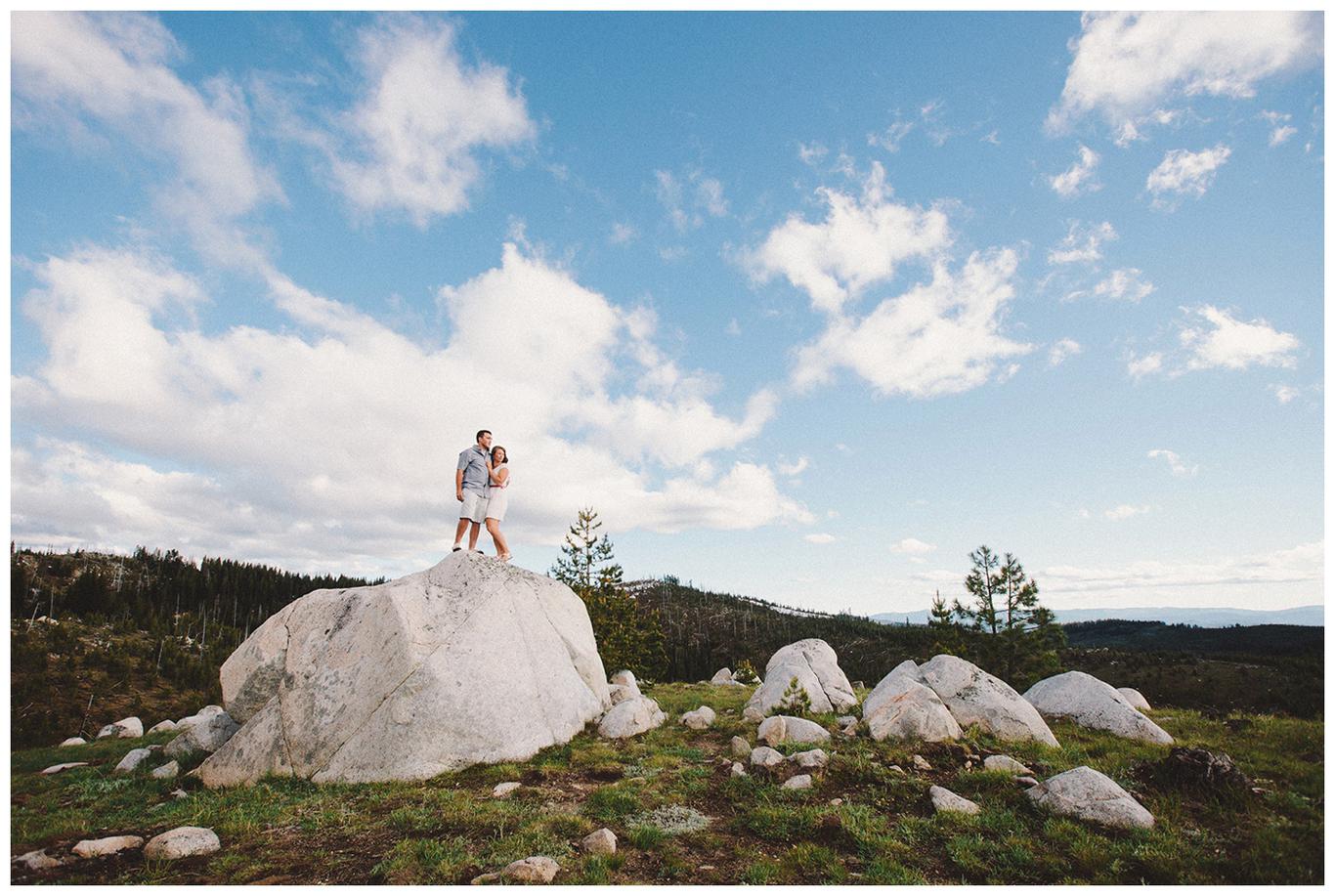 Lea and Andrew | Baker City Engagement Photos