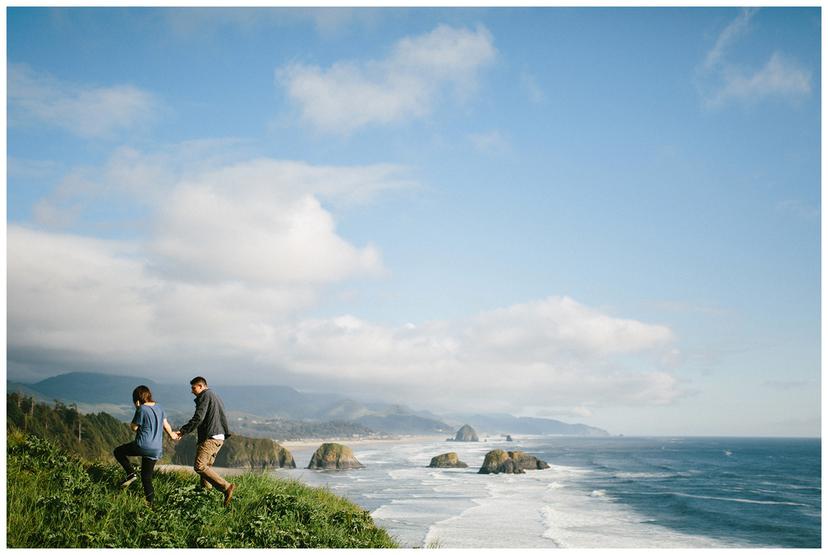 Emily and Christopher | Cannon Beach Honeymoon Photos