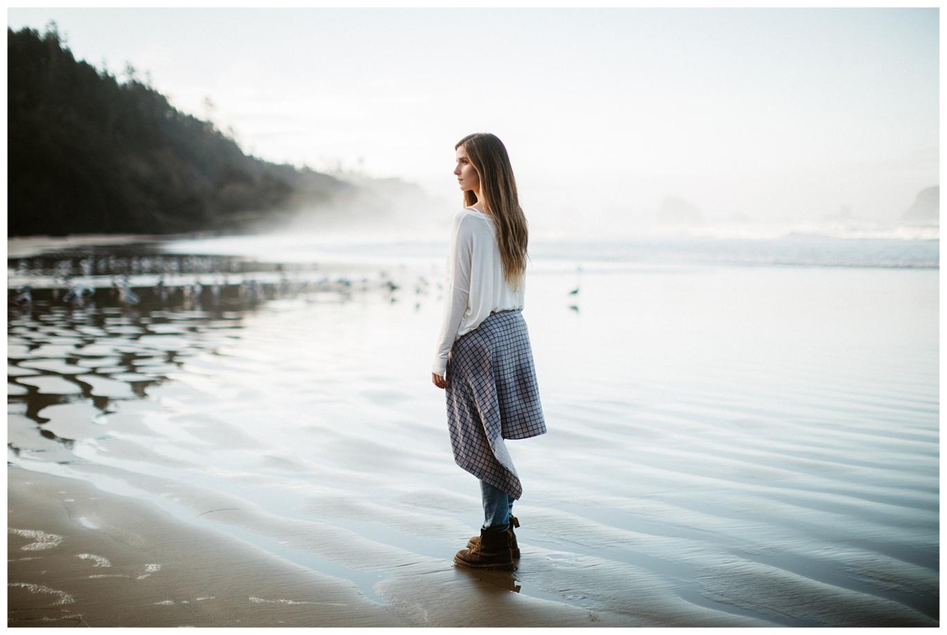 Allie | Oregon Coast Senior Photos