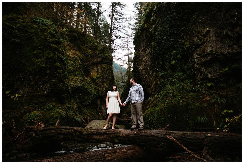 Elyse and Brendan | Portland Engagement Photos