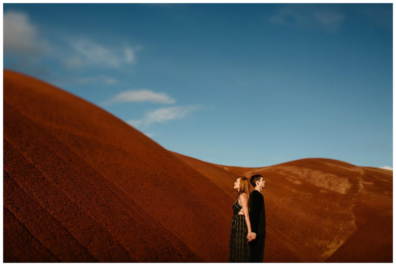 Dawn and Thomas | Painted Hills Engagement Photos