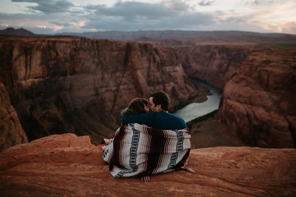 Kim and Jesse | Horseshoe Bend Couples Photos