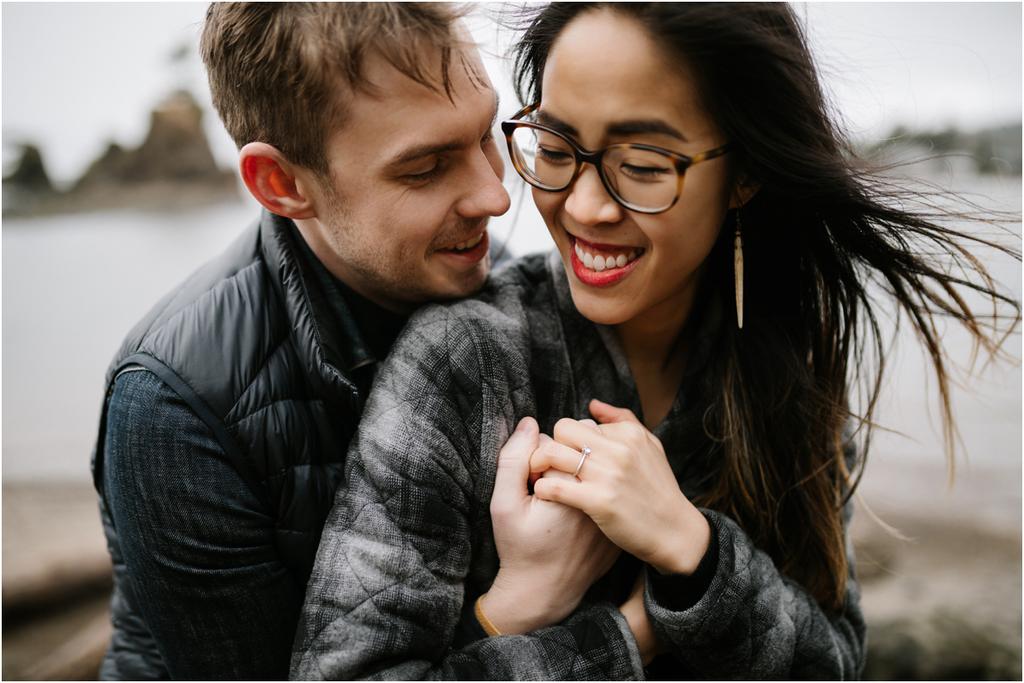 Jamie and Kyle | Oregon Coast Engagement Photos