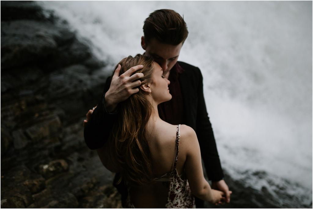 Tennessee Couples Photos at Falls Creek Falls State Park