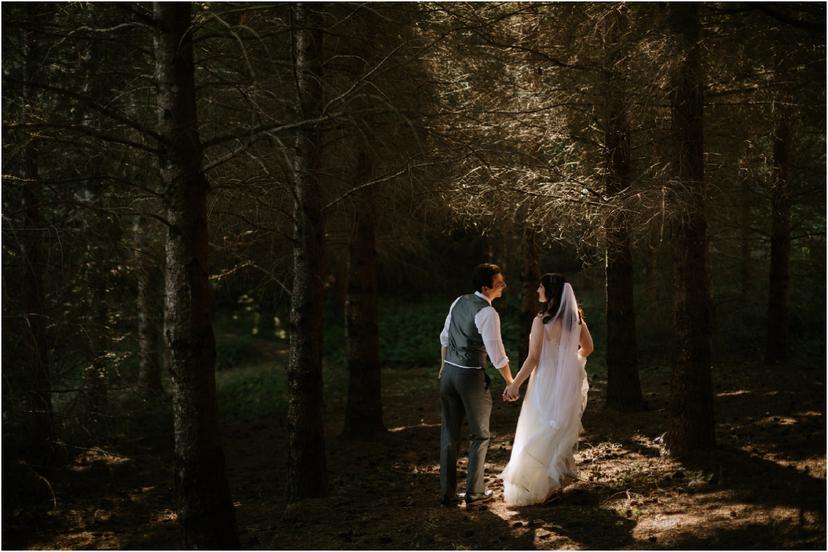 A Romantic Woodland Wedding in Eugene, Oregon