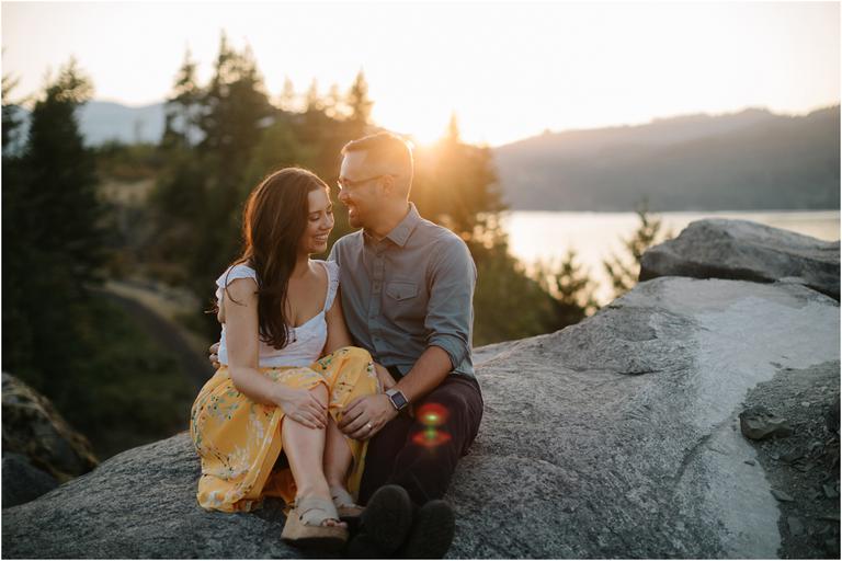 Government Cove Anniversary Photos In The Columbia River Gorge · Katy 