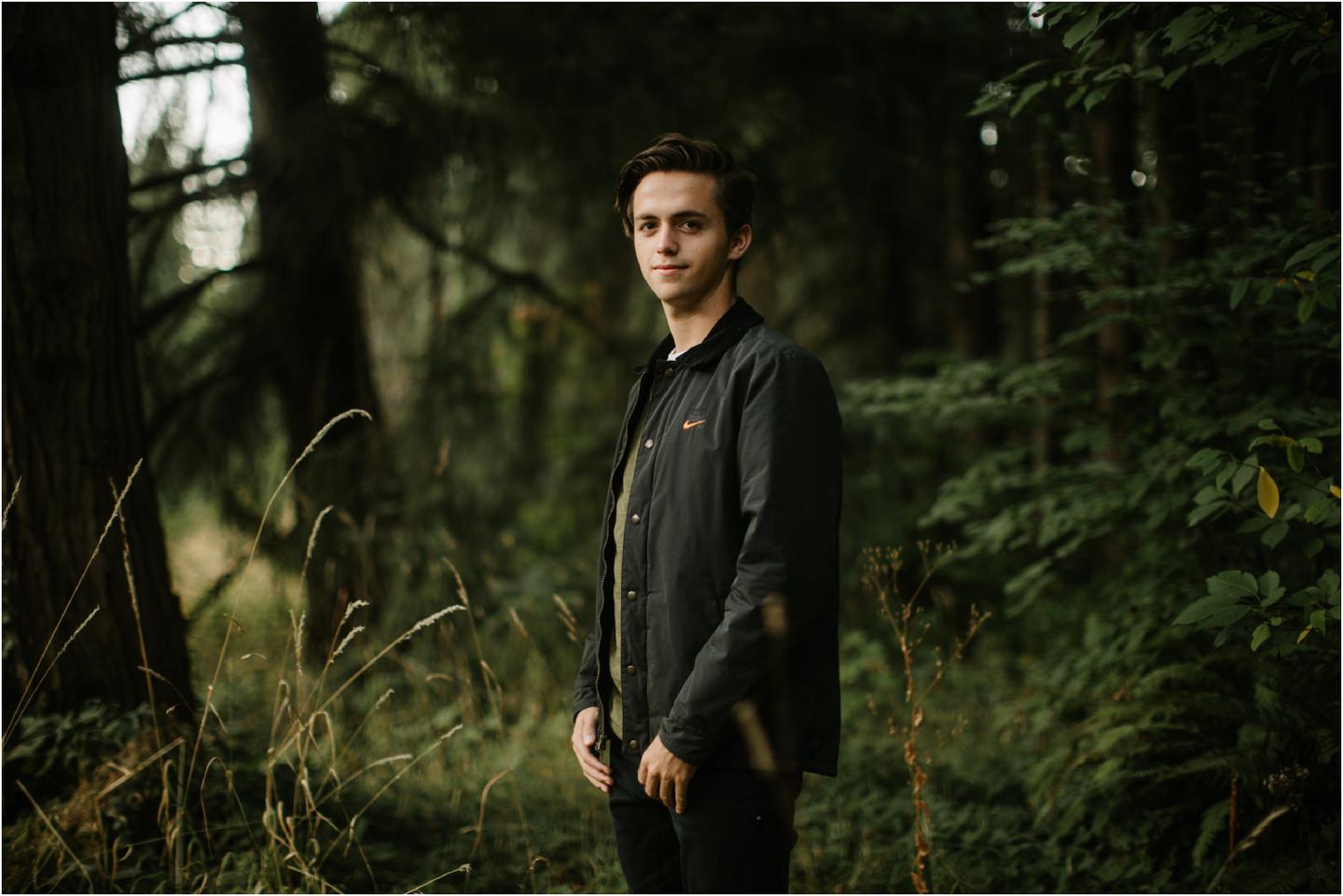 Portland Senior Photos at the Hoyt Arboretum