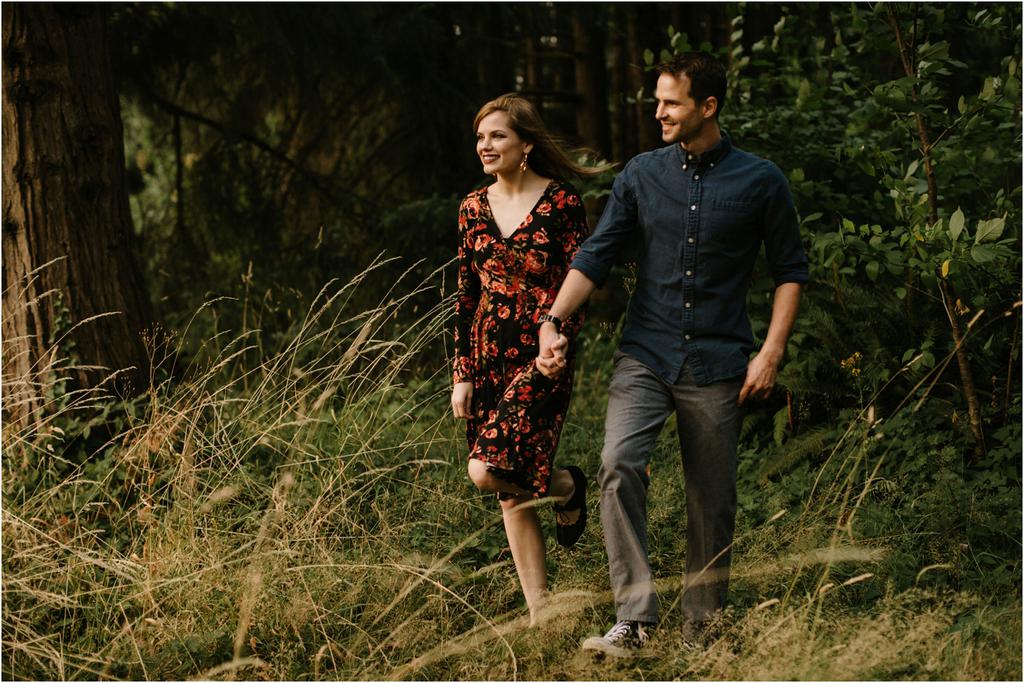 Hoyt Arboretum Engagement Photos · Katy Weaver Photography