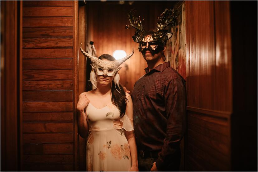 Masquerade Rehearsal Dinner at Spillian in the Catskills