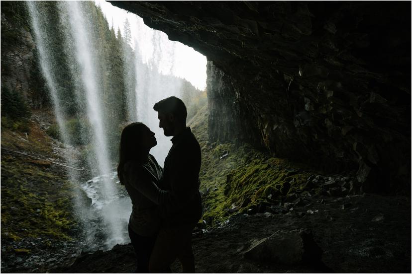 Tamanawas Falls Engagement Photos