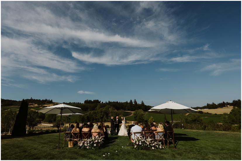 Zenith Vineyard Wedding