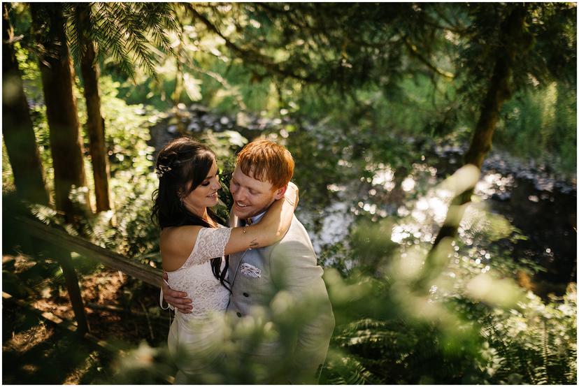 Bridge Over Clear Creek Wedding