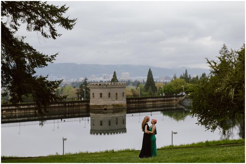 Mt Tabor Engagement Photos