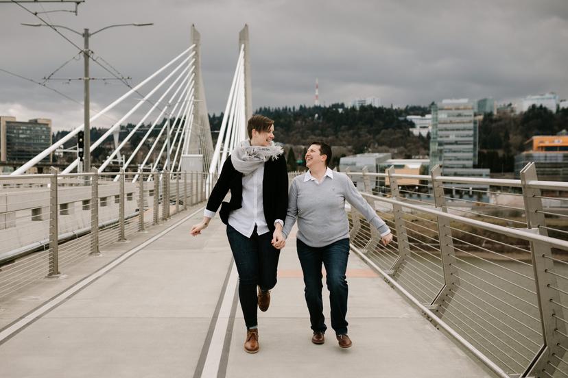 Tilikum-Crossing-Portland-LGBTQ-Engagement-Photos