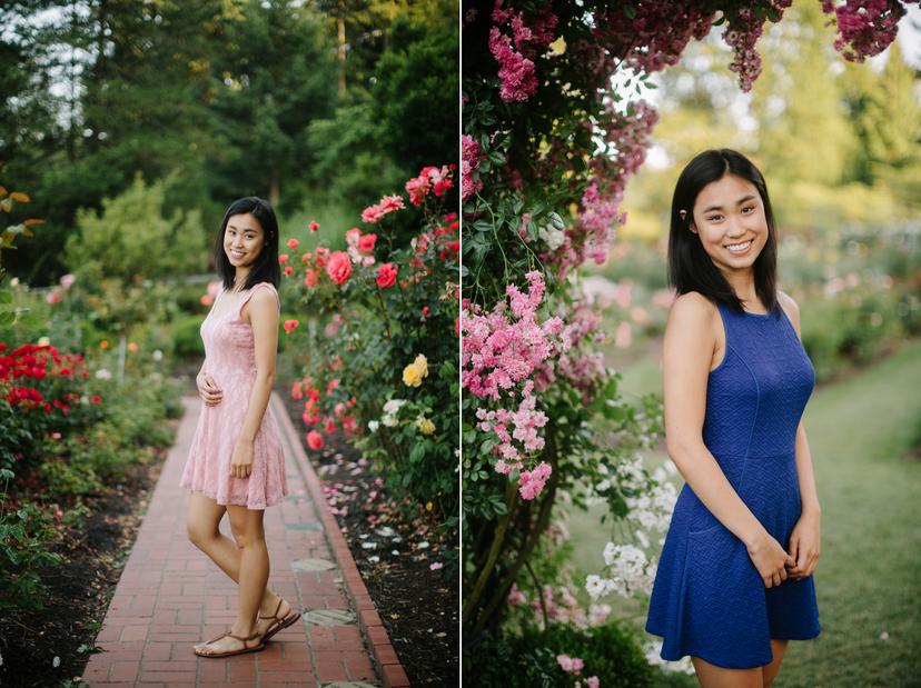 Rose-Garden-Portland-best-Senior-Photos