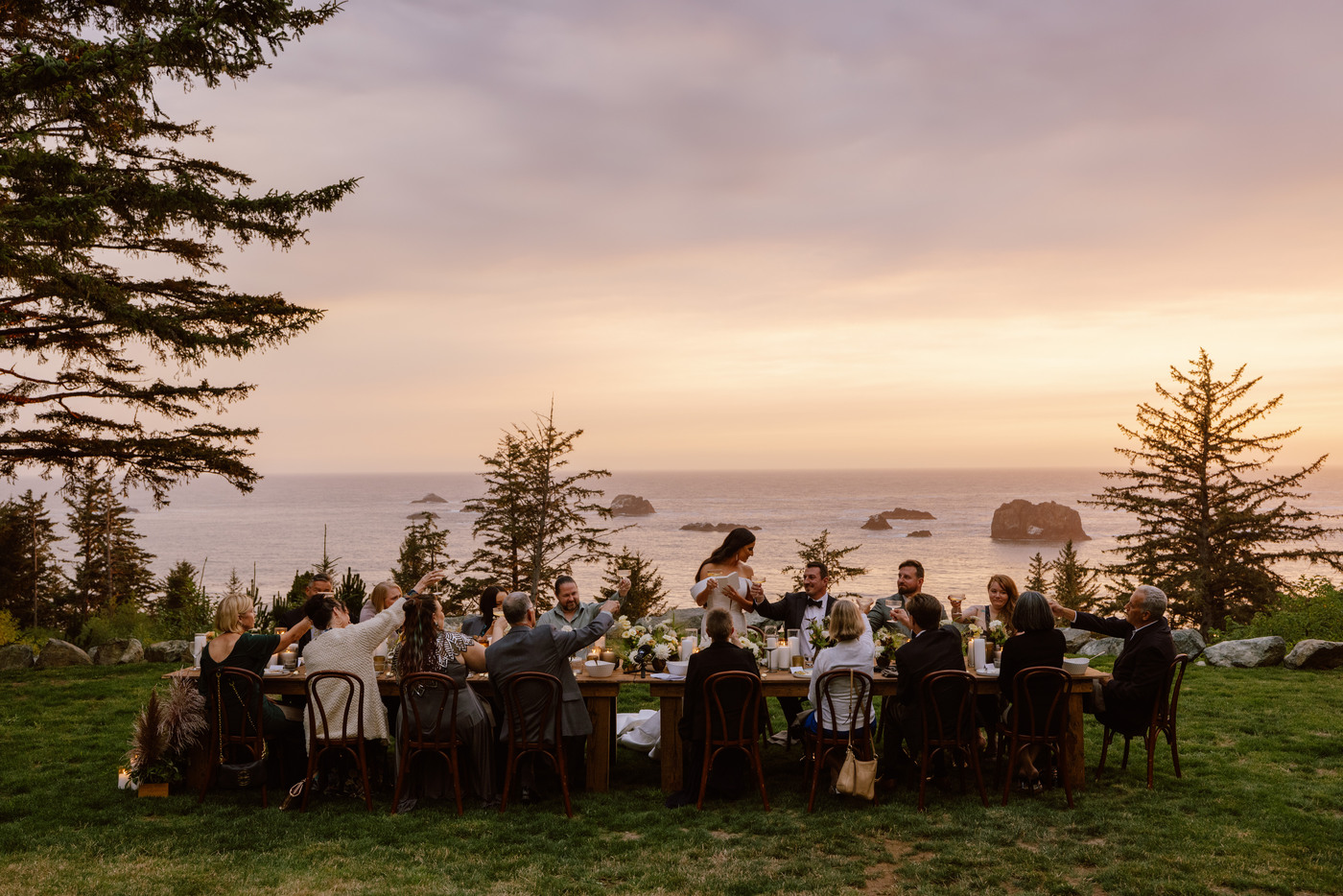 Non-traditional wedding timeline ideas