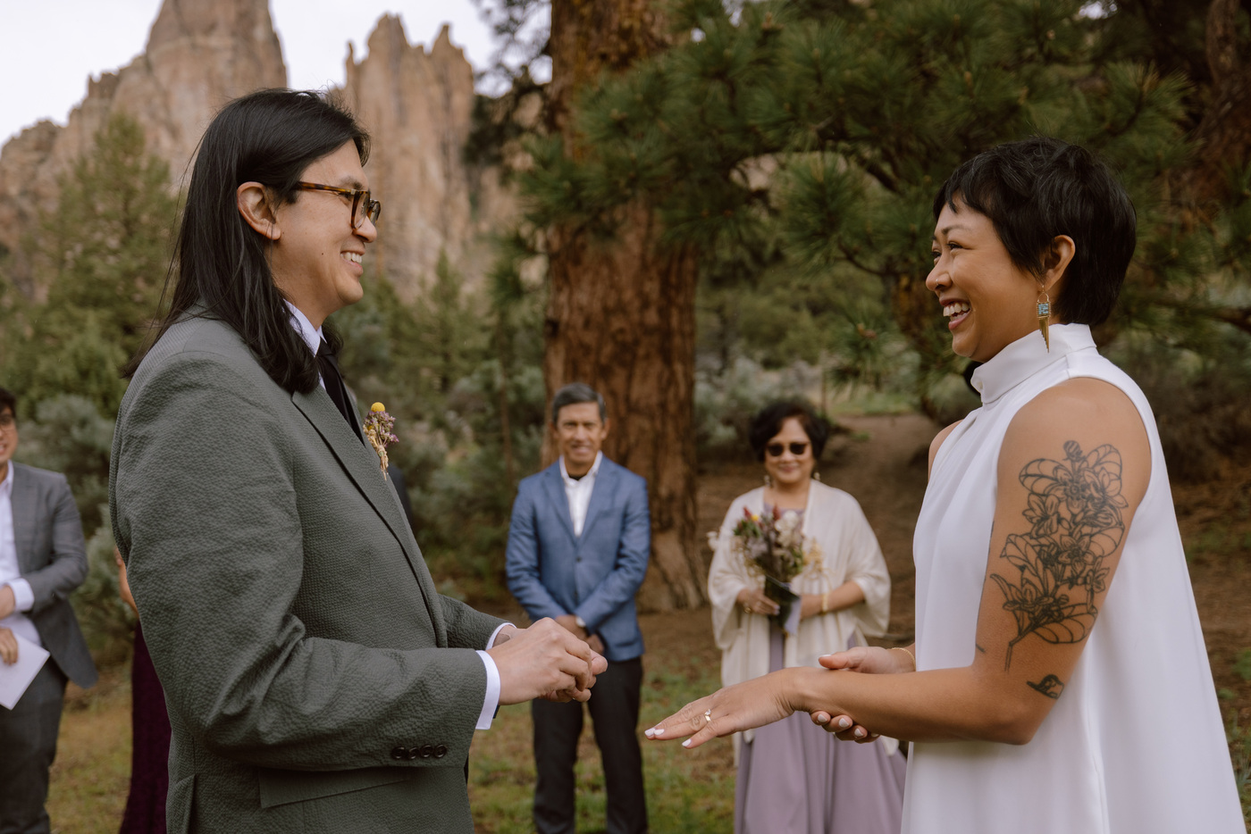 Photo from Thad, married May 2025 in Central Oregon's session